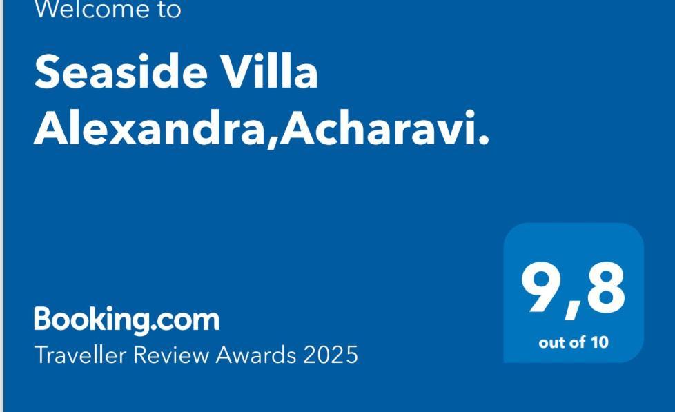 Seaside Villa Alexandra,Acharavi. Akharávi Eksteriør bilde